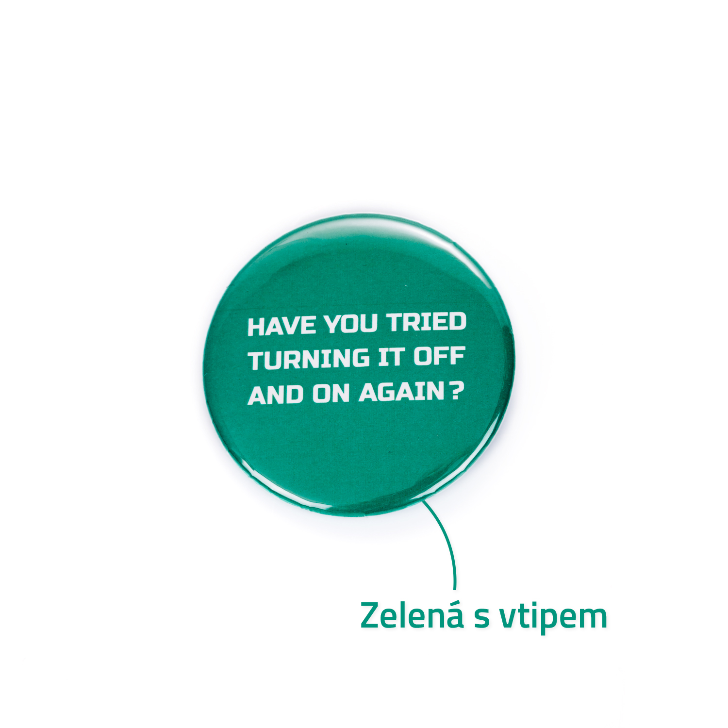 Placka v několika barevných variantách a provedeních.